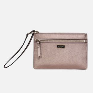 Rose Gold Kate Spade Wristlet